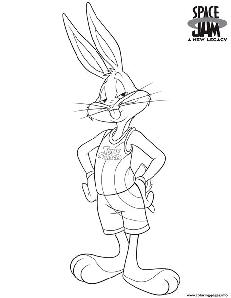 space jam coloring pages|bugs bunny space jam drawing.